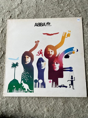 Abba the album 1977 pl - album, lp
