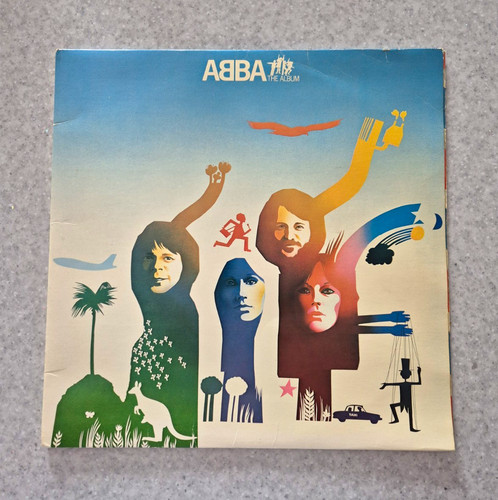 Abba the album epic 33rpm - abba,