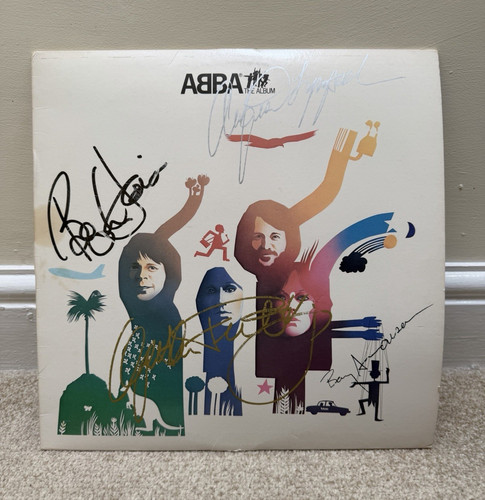 Abba the album signed 1977 - 1977, 12"