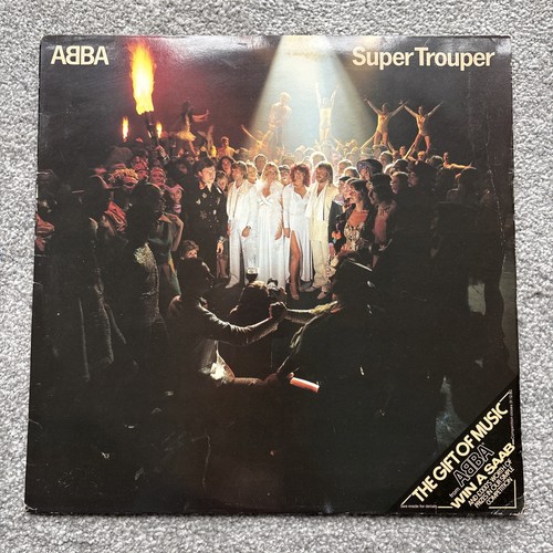 Abba super trouper vinyl - trouper, lp