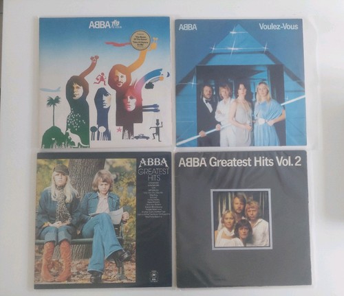 Abba vinyl record lot - lot, lps
