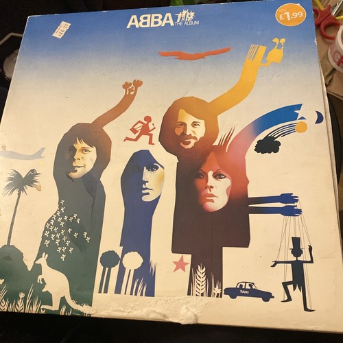 Abba the album vinyl - abba,