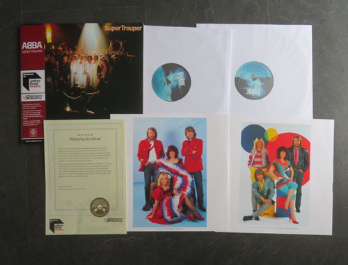 Abba super trouper 2lp abbey - trouper,