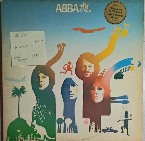 Abba the album vinyl - album, record