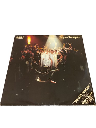Abba super trouper album vinyl - album,