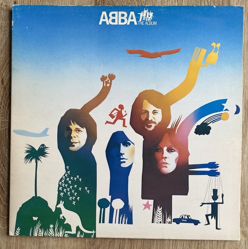 Abba the album vinyl record - the, lp