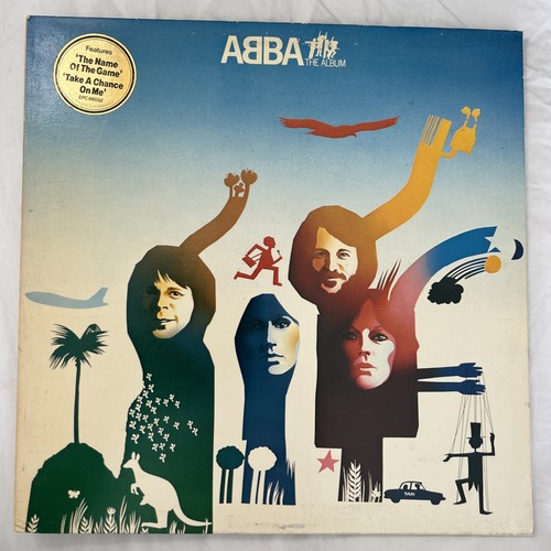 Abba the album vinyl lp - abba,
