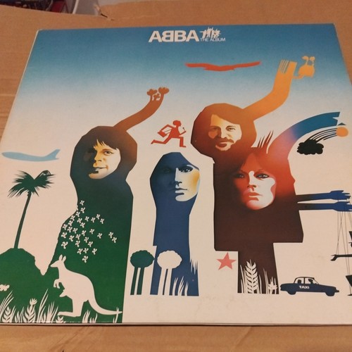 Abba the album 1977 epic - abba,