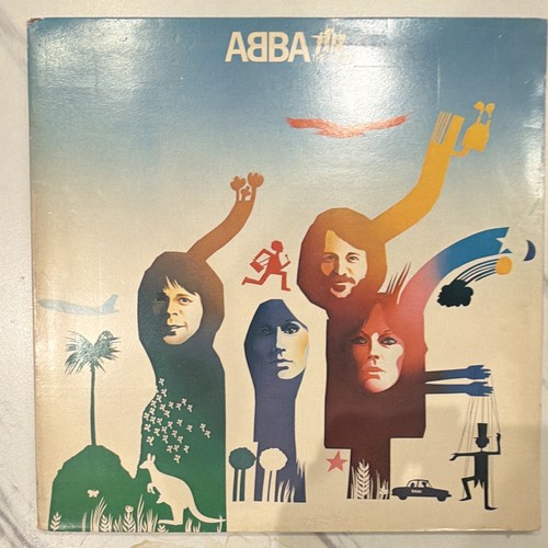 Abba the album black vinyl - album, 12"