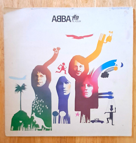 Abba the album vinyl - abba,